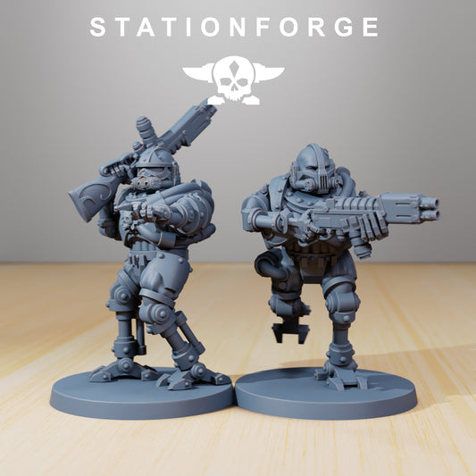 Scavenger Frontliner Rapido(x2)by Station Forge - TTRPG - Roleplaying 3D Printed Fantasy Mini