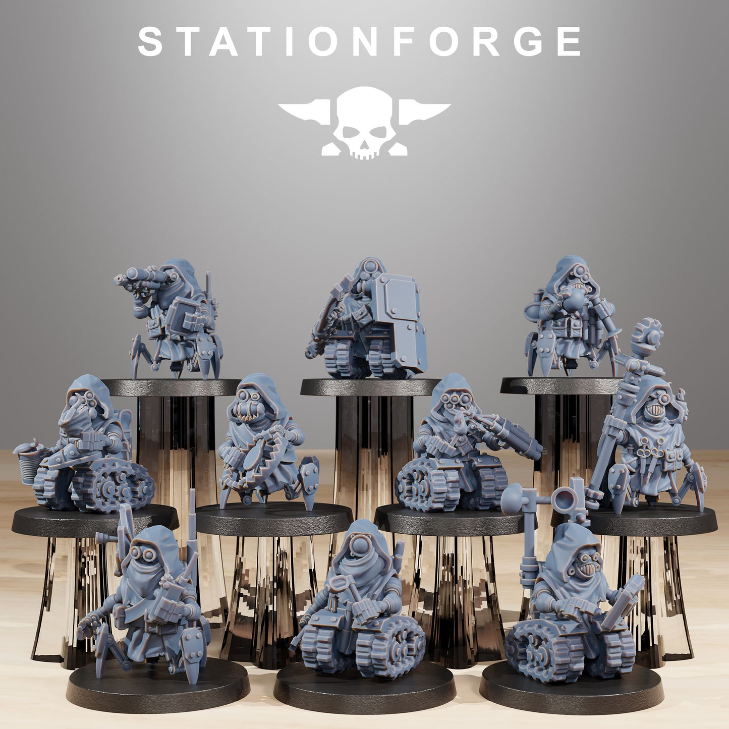 Scavenger Salvagers (x10) - TTRPG - Wargaming - Grimdark