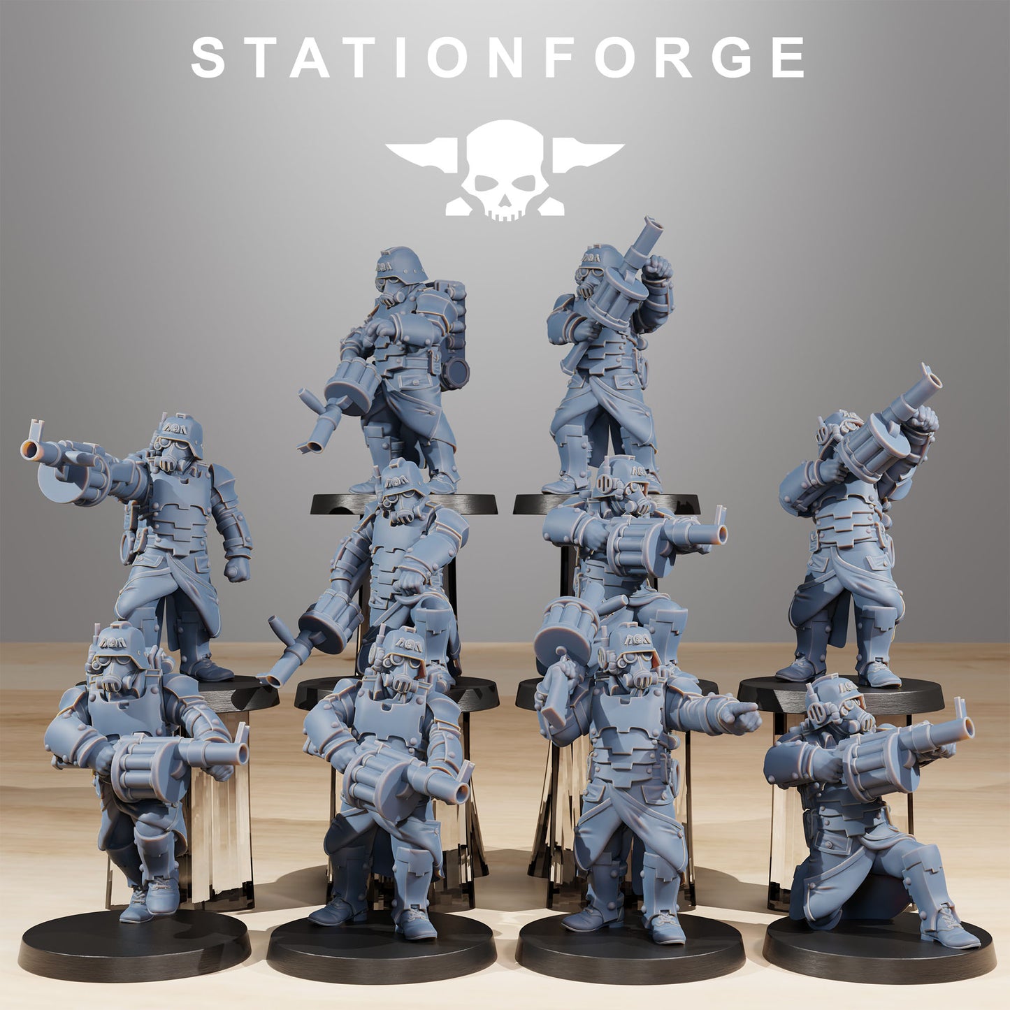 GrimGuard Tinkers 2.0 (x10) - TTRPG - Wargaming - Grimdark