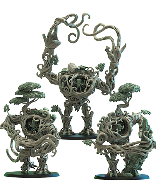 Rikku Empshells (x3) - Treants - TTRPG - Wargaming - Dungeons and Dragons