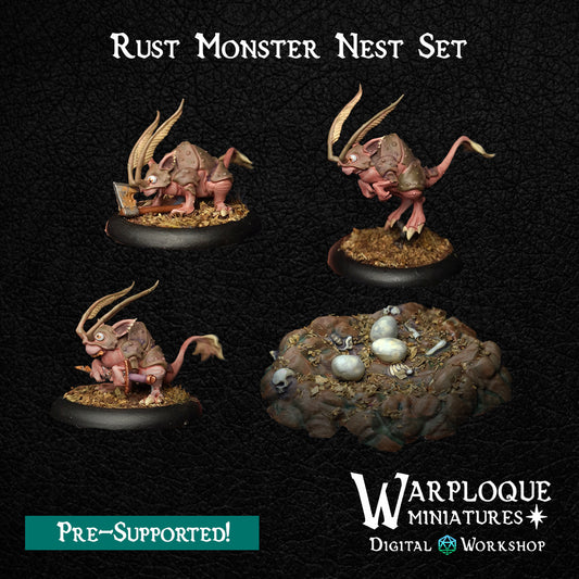 Rust Monster Nest - TTRPG - Wargaming - Dungeons and Dragons