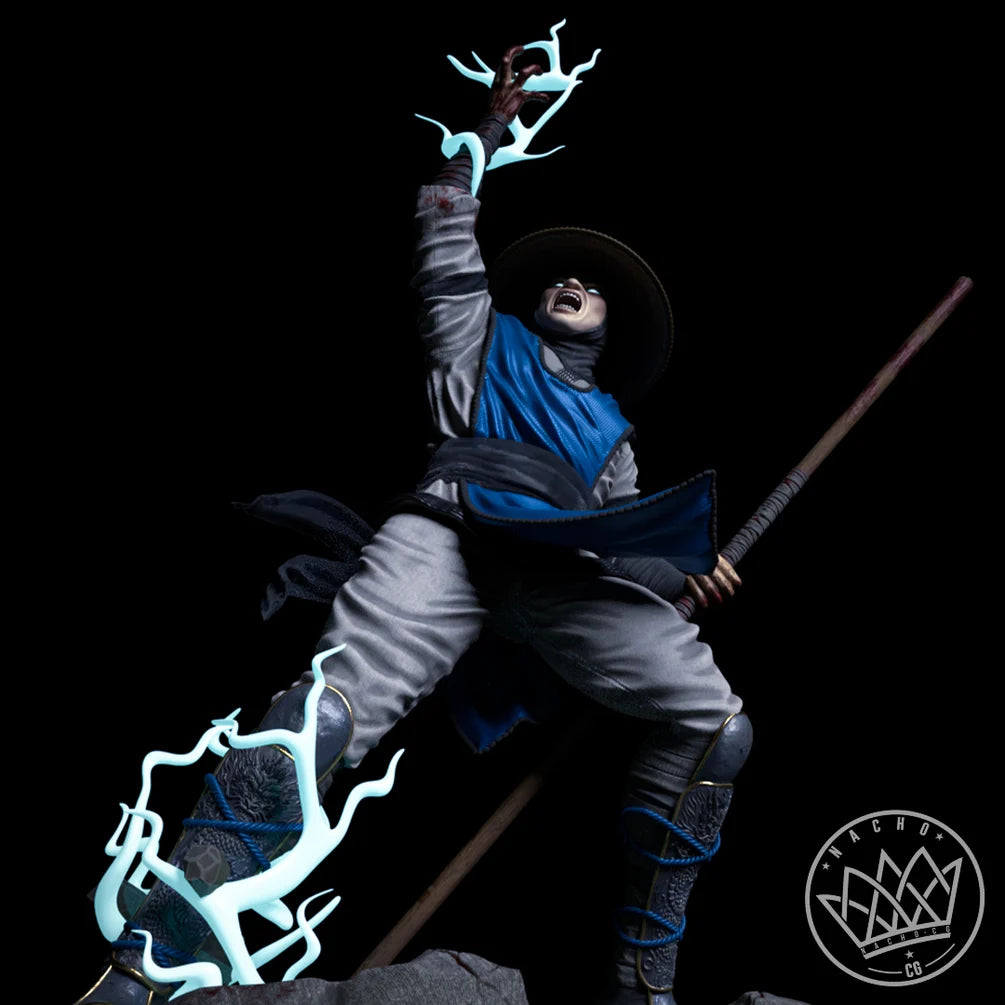 Raiden Sculpture (75mm to 500mm) - Unassembled/Unpainted/3D Print