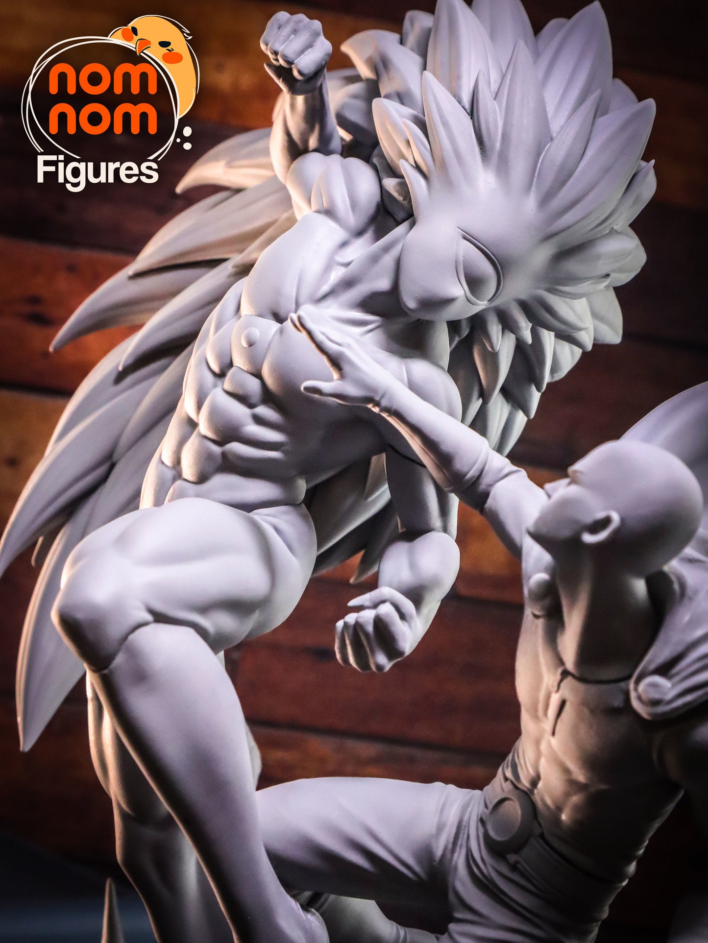 Saitama vs Boros One Punch Man Diorama - by Nom Nom- Tabletop RPG Miniature - Roleplaying 3D Printed Fantasy Mini