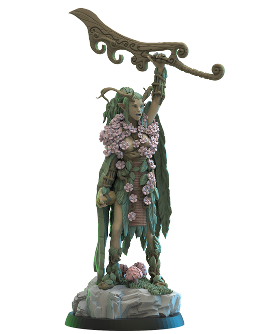 Sayuri, Fumetsu/Mugen Guard Hero V1 - Wood Elf - TTRPG - Wargaming - Dungeons and Dragons