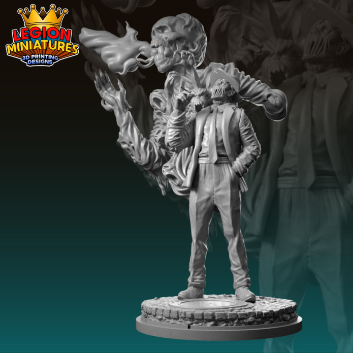 Absolute Scarecrow Miniature(40mm - 75mm) Unassembled/Unpainted/3D Print