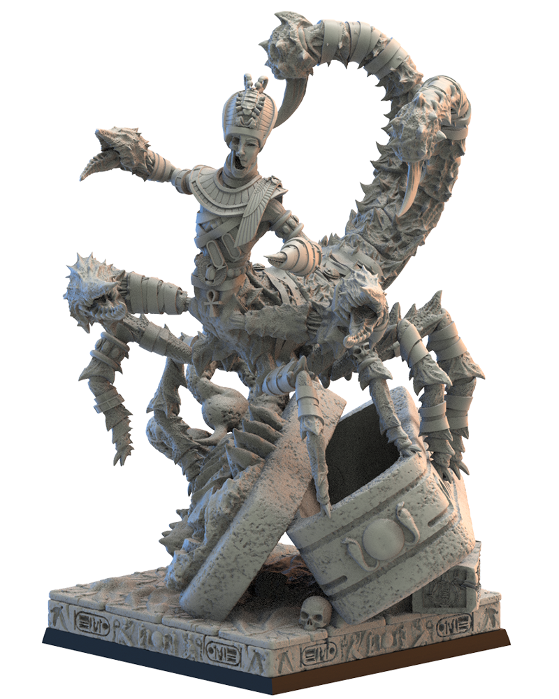 Scorpion's Cursed - Tomb Kings - Undead - TTRPG - Wargaming - Dungeons and Dragons