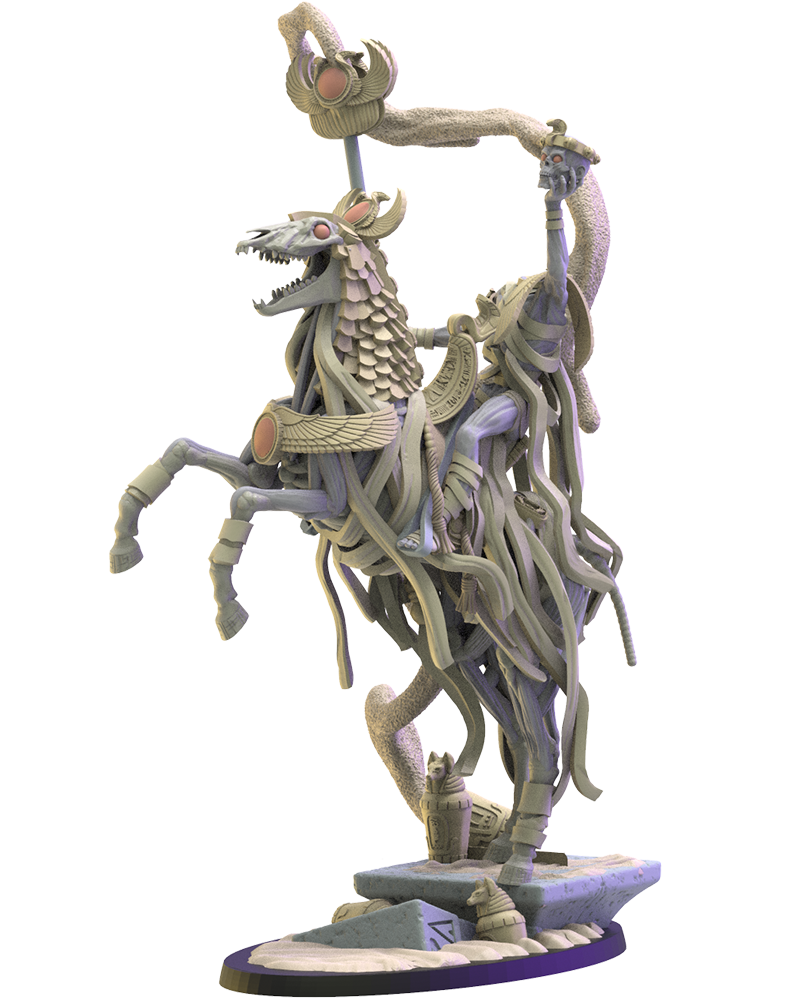 Seb, Headless Sorcerer - Tomb Kings - Undead - TTRPG - Wargaming - Dungeons and Dragons