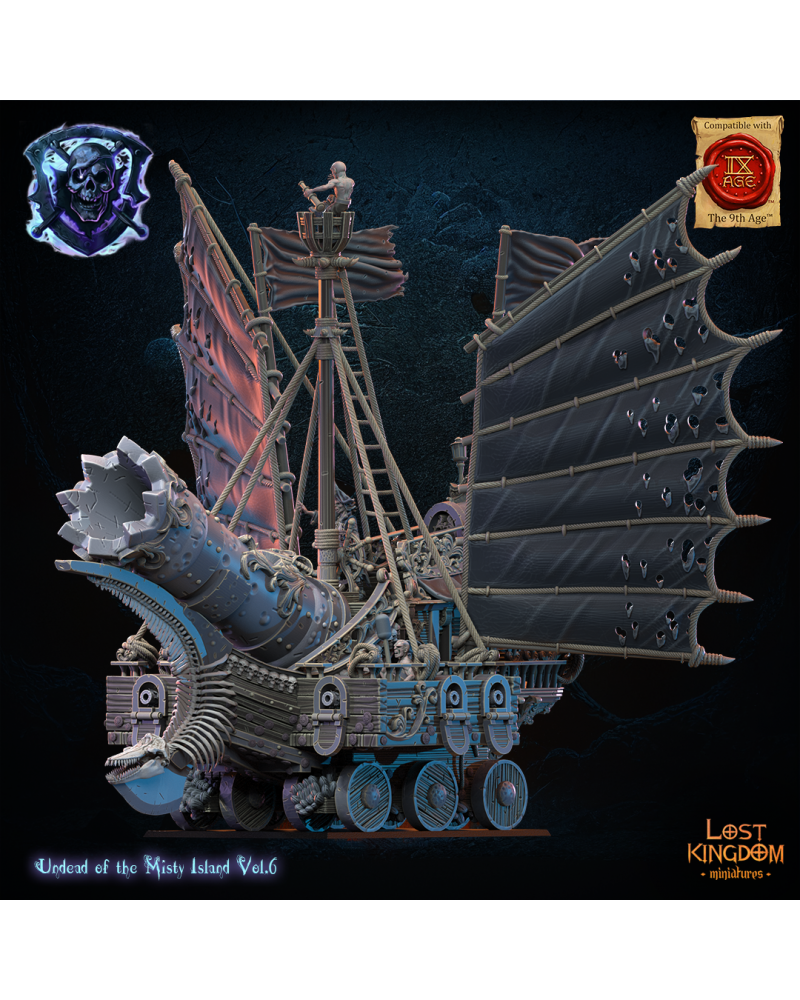 Shipwreck Maker - Undead Pirates - TTRPG - Wargaming - Dungeons and Dragons