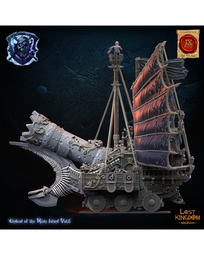 Shipwreck Maker - Undead Pirates - TTRPG - Wargaming - Dungeons and Dragons