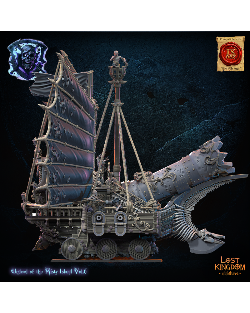 Shipwreck Maker - Undead Pirates - TTRPG - Wargaming - Dungeons and Dragons