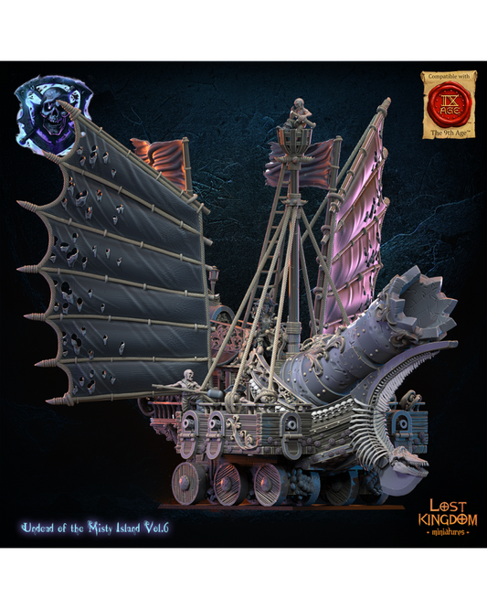 Créateur de naufrages - Pirates morts-vivants - JDR - Wargaming - Donjons et Dragons