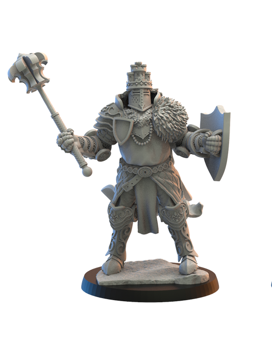 Sir Bors on foot - Bretons - TTRPG - Wargaming - Dungeons and Dragons