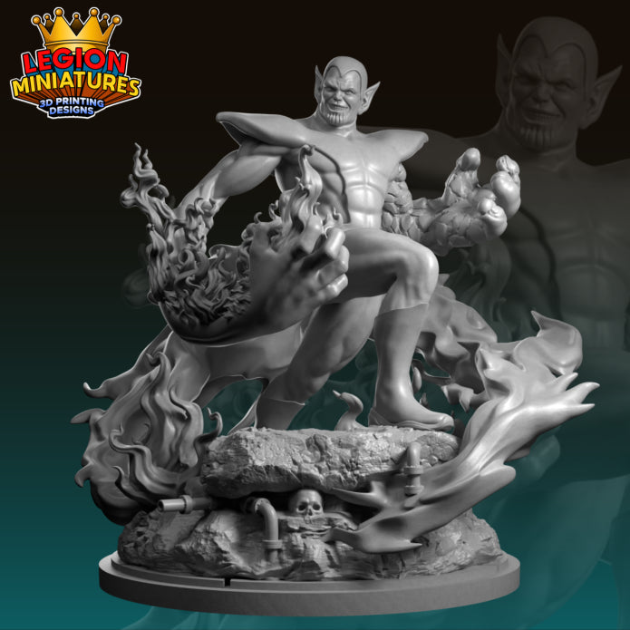 Super Skrull Miniature(40mm - 75mm) Unassembled/Unpainted/3D Print
