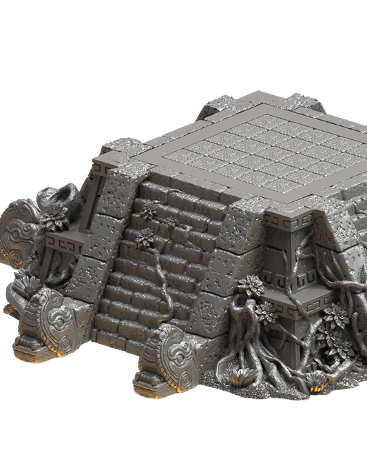 Small Altar V2 -  Lizard-Men - TTRPG Terrain - Wargaming - Dungeons and Dragons