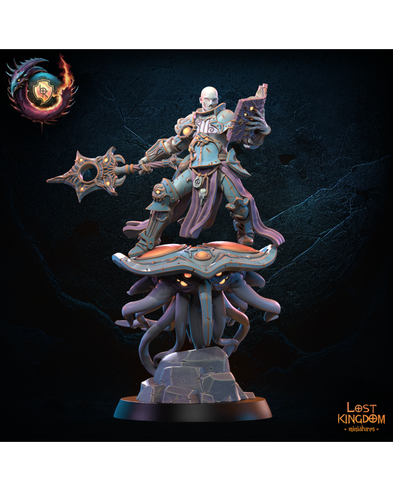 Sorcerer/Ess in Tentadisk (x2) - Warriors of the Dark Gods - TTRPG - Wargaming - Dungeons and Dragons