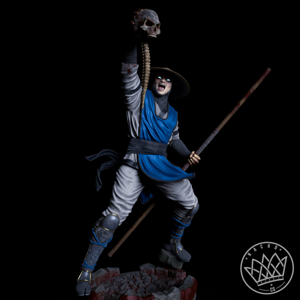 Raiden Sculpture (75mm to 500mm) - Unassembled/Unpainted/3D Print