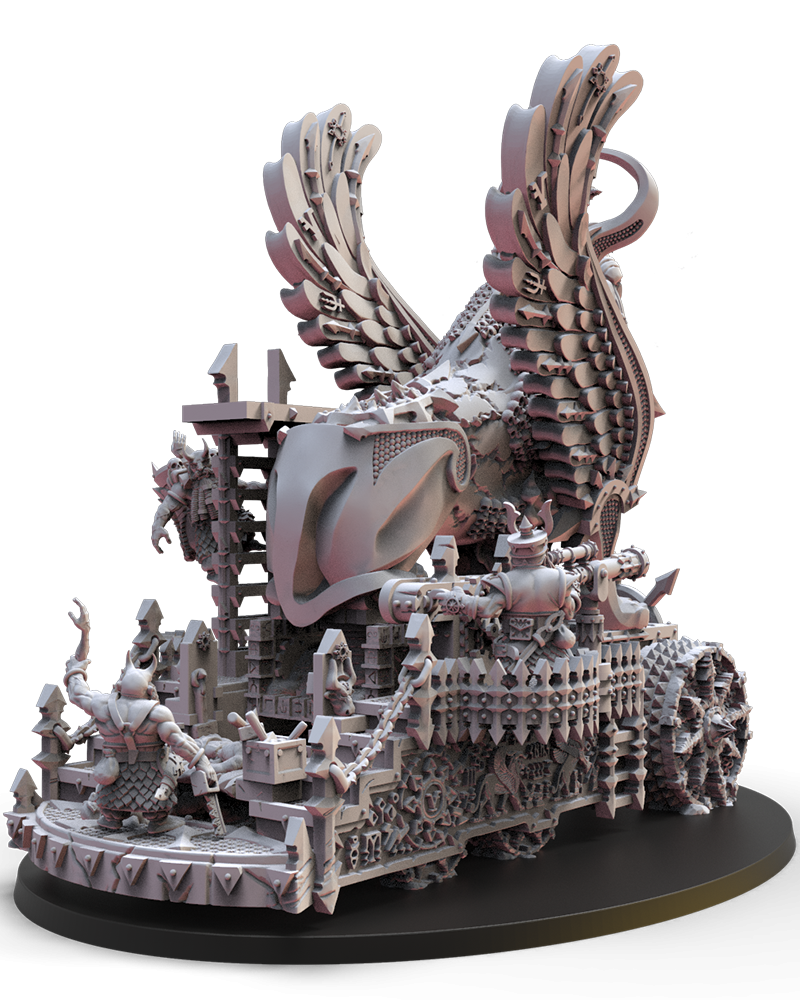 The Anzû Cannon - Chaos Dwarves - TTRPG - Wargaming - Dungeons and Dragons