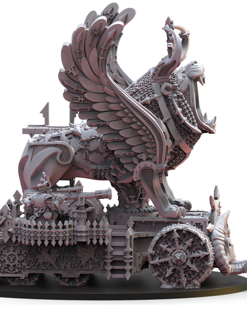The Anzû Cannon - Chaos Dwarves - TTRPG - Wargaming - Dungeons and Dragons