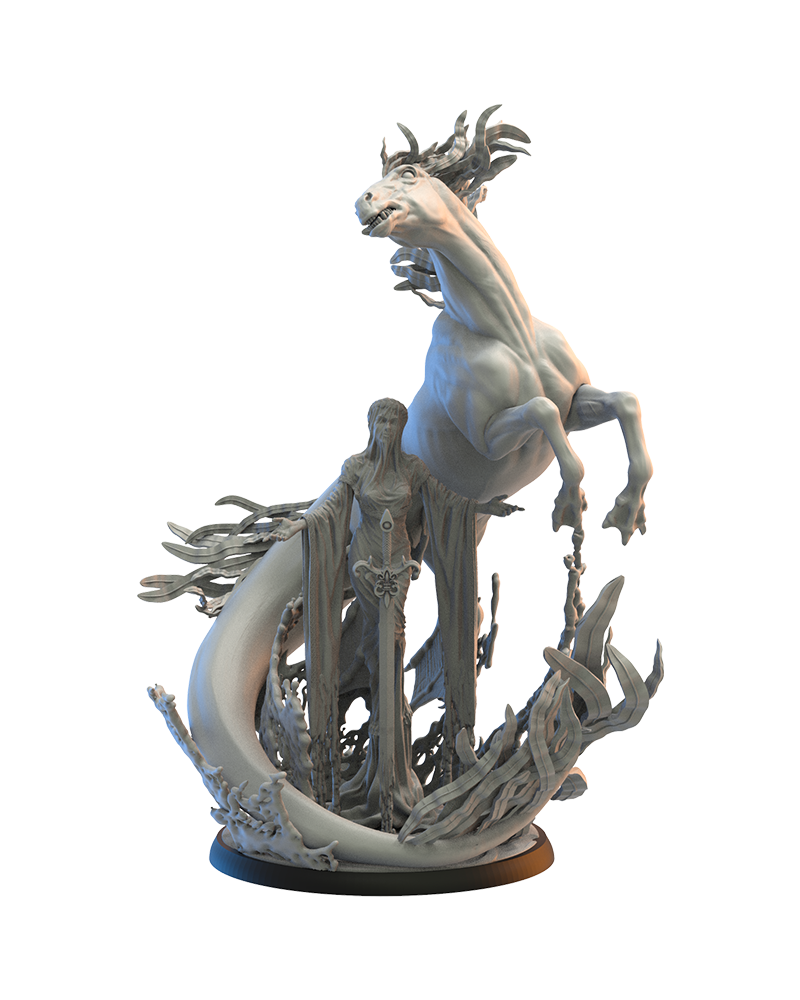 The Queen of The Lake - Bretons - TTRPG - Wargaming - Mordheim - Dungeons and Dragons