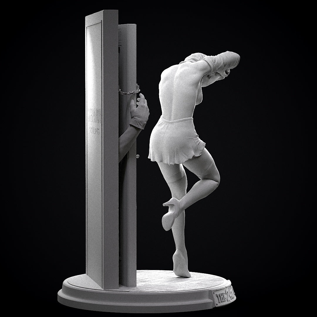 The 24th Girl NSFW Sculpture (75mm to 500mm) - Unassembled/Unpainted/3D Print