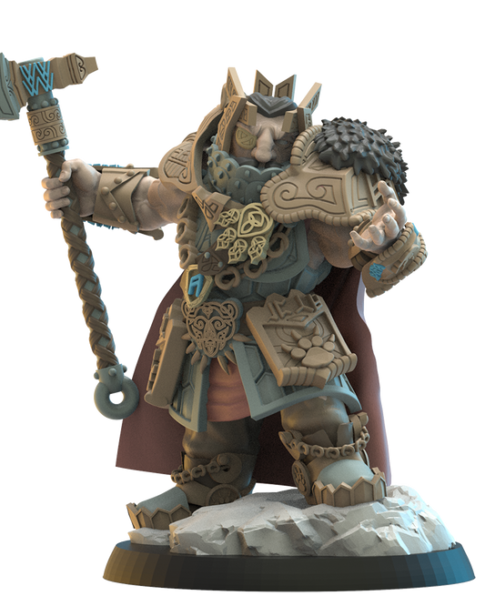 Thordin, One Eye - Dwarf Hero - TTRPG - Wargaming - LOTR - Dungeons and Dragons