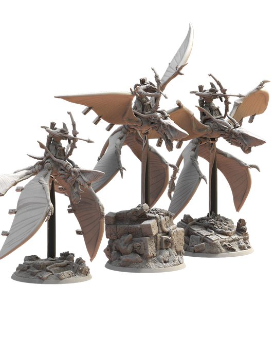 Tlantliatzli Unit (x3) - Lizard-Men - TTRPG - Wargaming - Dungeons and Dragons