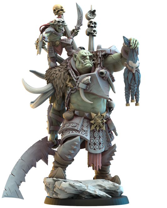 Uhur & Ofduk, the Unchained - Orcs - TTRPG - Wargaming - LOTR - Dungeons and Dragons