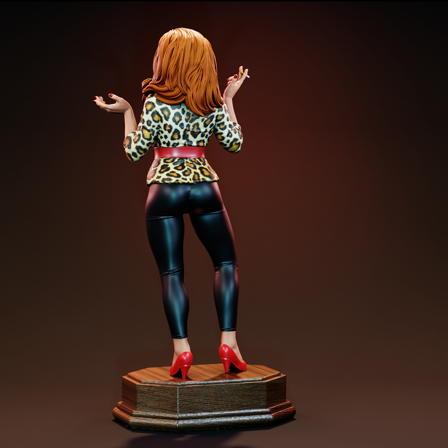 Peggy Bundy: Married with Children Sculpture (75mm to 500mm) - Unassembled/Unpainted/3D Print