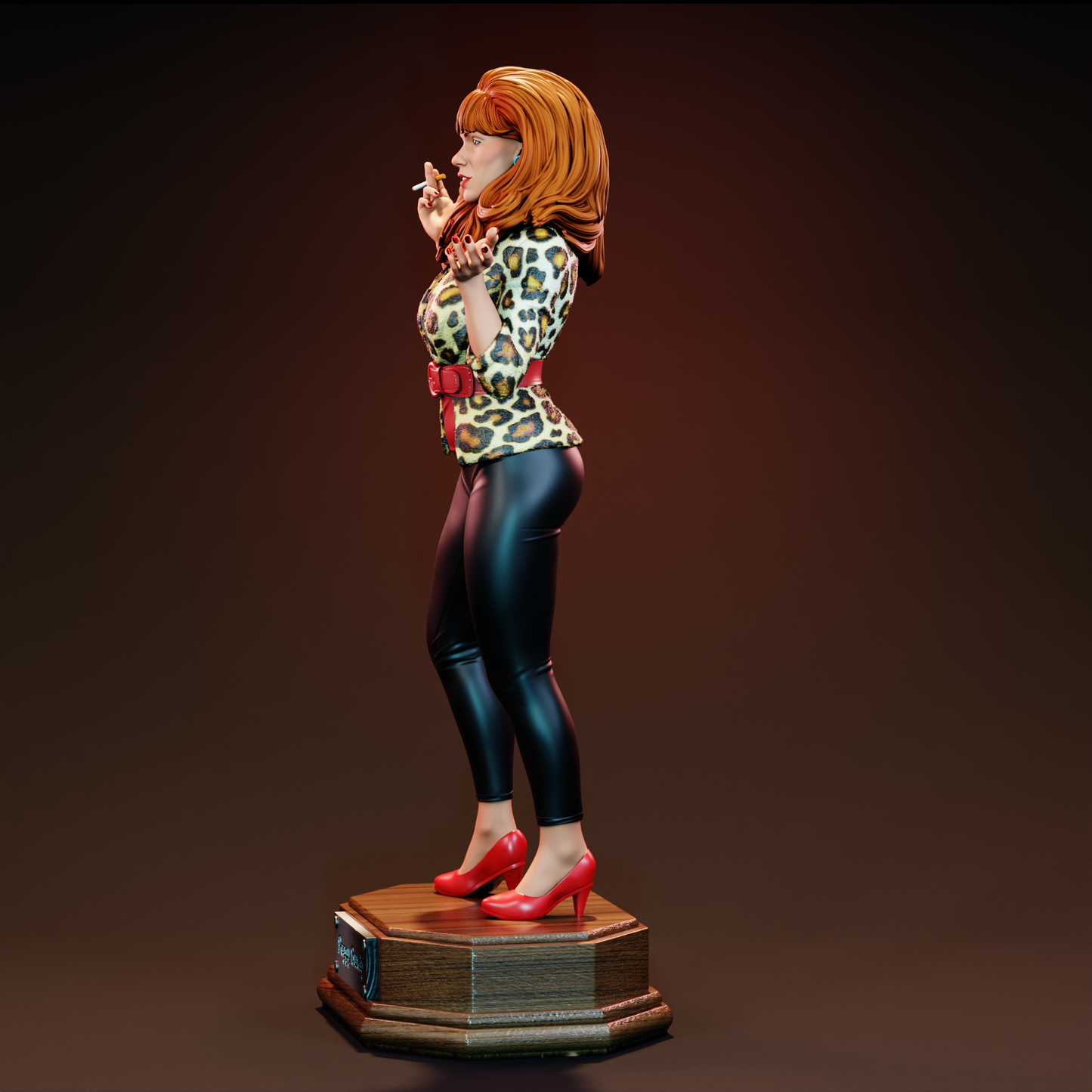 Peggy Bundy: Married with Children Sculpture (75mm to 500mm) - Unassembled/Unpainted/3D Print