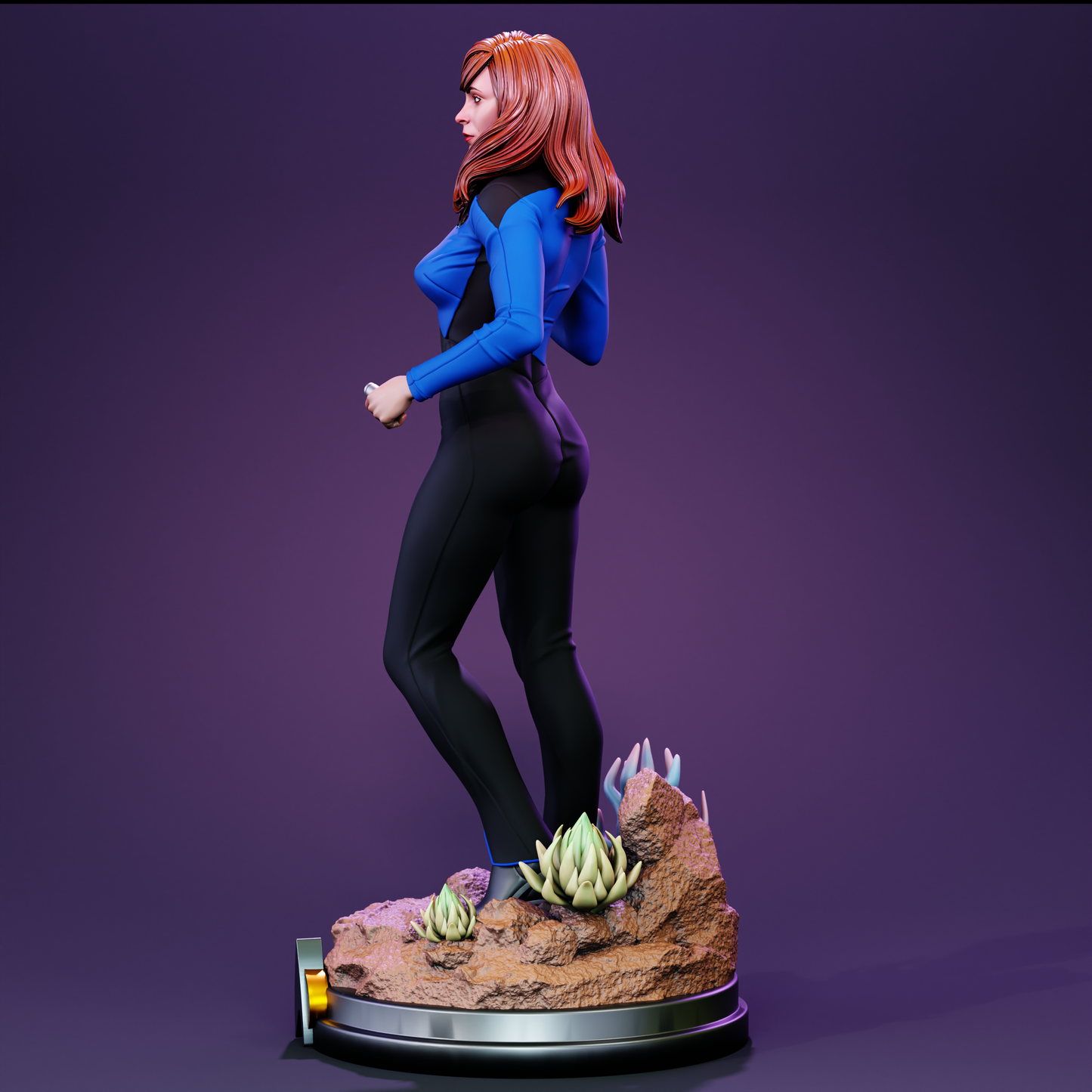 Dr. Beverly Crusher Star Trek Sculpture (75mm to 500mm) - Unassembled/Unpainted/3D Print