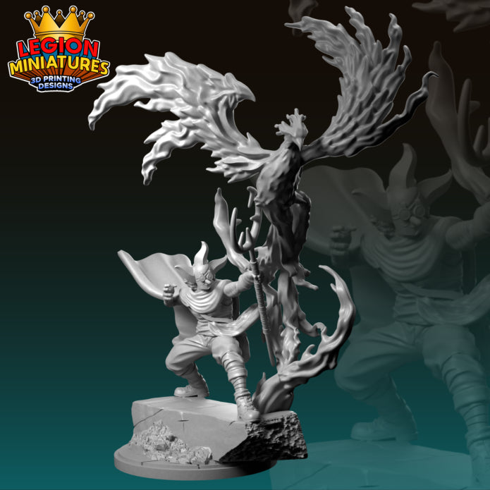 Sogeking Miniature(40mm - 75mm) Unassembled/Unpainted/3D Print
