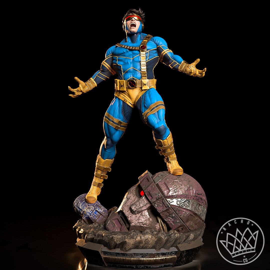 Cyclops Sculpture(75mm to 500mm) - Unassembled/Unpainted/3D Print