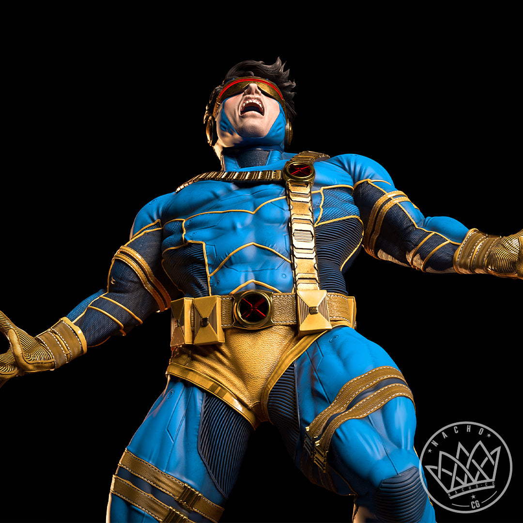 Cyclops Sculpture(75mm to 500mm) - Unassembled/Unpainted/3D Print