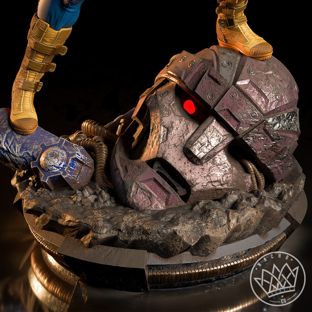 Cyclops Sculpture(75mm to 500mm) - Unassembled/Unpainted/3D Print