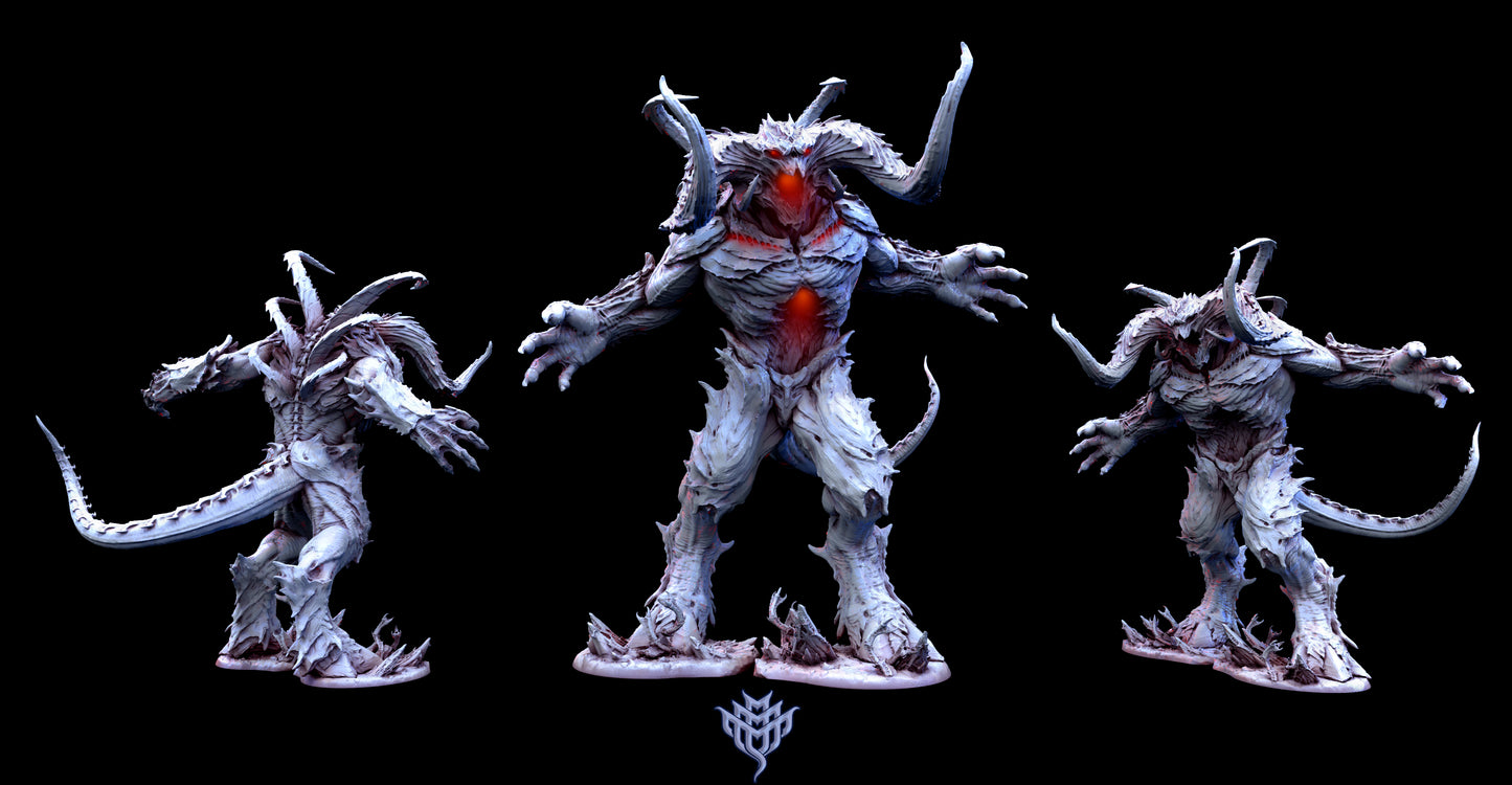 Valarauko Pose 1 - Demon - by Mini Monster Mayhem- Tabletop RPG Miniature - Roleplaying 3D Printed Fantasy Mini