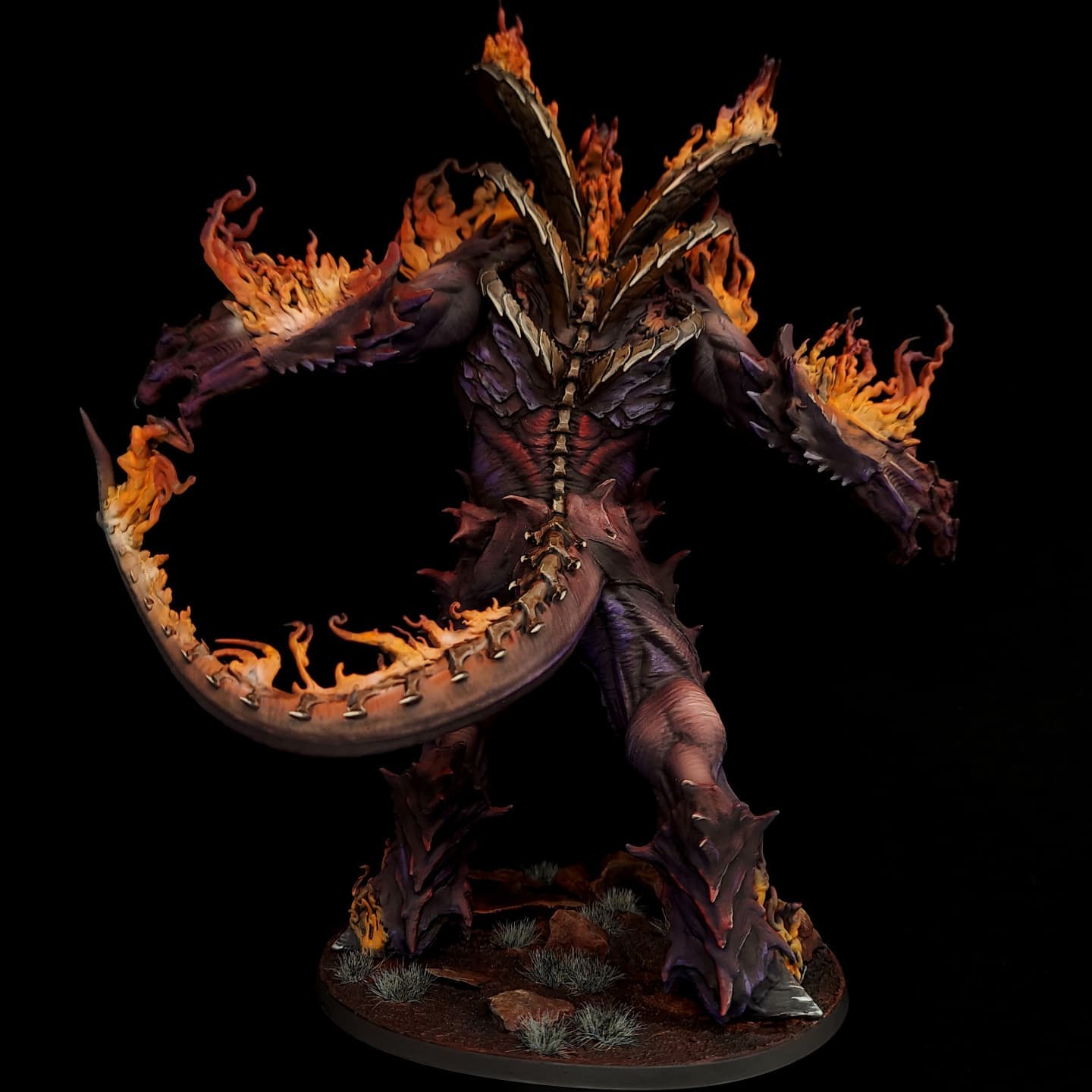 Valarauko Pose 1 - Demon - by Mini Monster Mayhem- Tabletop RPG Miniature - Roleplaying 3D Printed Fantasy Mini