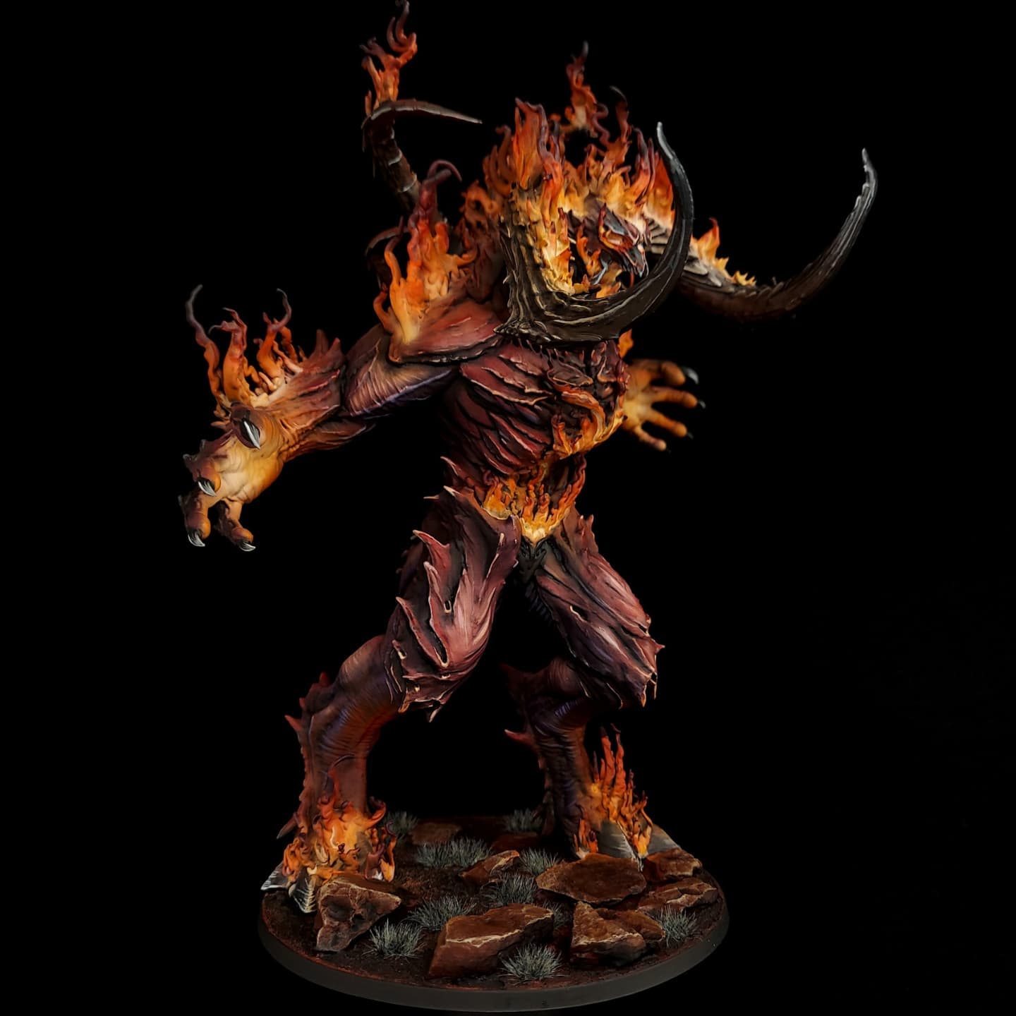 Valarauko Pose 1 - Demon - by Mini Monster Mayhem- Tabletop RPG Miniature - Roleplaying 3D Printed Fantasy Mini