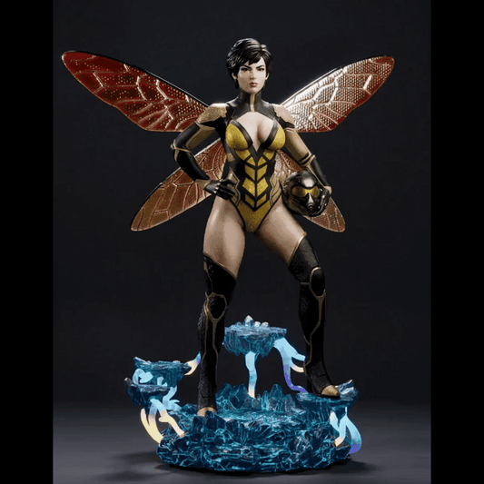 Wasp Sculpture (75mm to 500mm) - Unassembled/Unpainted/3D Print