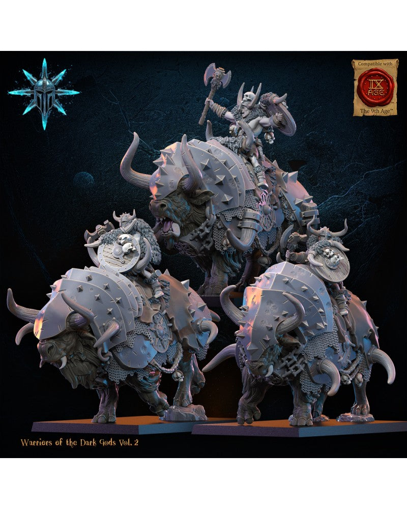 Wasteland Stompers (x3) - Warriors of the Dark Gods - TTRPG - Wargaming - Dungeons and Dragons