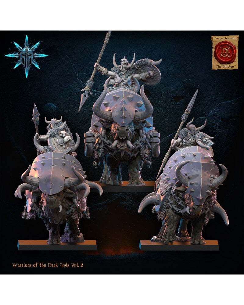 Wasteland Stompers (x3) - Warriors of the Dark Gods - TTRPG - Wargaming - Dungeons and Dragons