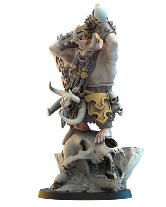 Whuldral Fireaxe, Berserker Hero - Chaos Dwarf - TTRPG - Wargaming - LOTR - Dungeons and Dragons