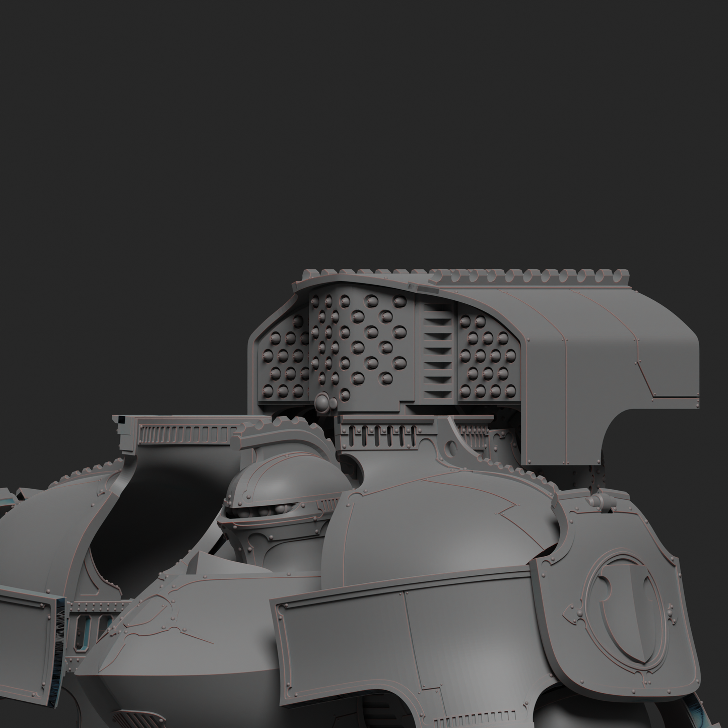 Priest Class Arch-Aditae (400mm) War Construct - TTRPG - Wargaming - Grimdark