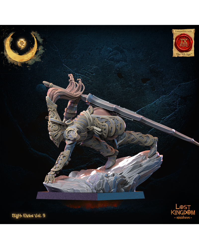 Xiuying, Tsurugi Heroine 2 - Night Elves - TTRPG - Wargaming - Dungeons and Dragons