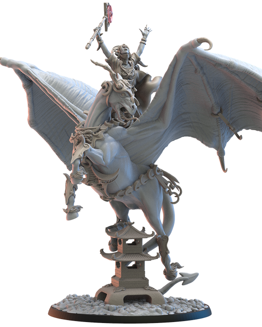 Yaachana, Night Sorceress on Tenma - Night Elf - TTRPG - Wargaming - Dungeons and Dragons