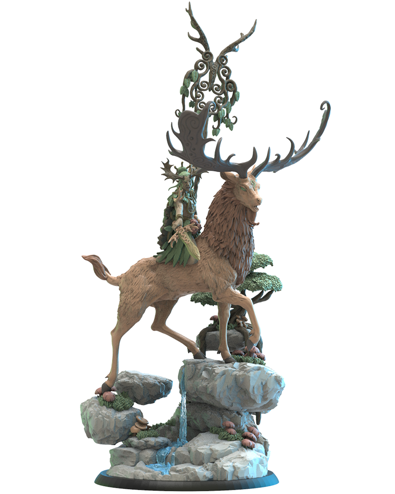 Youta, Shika Rider Hero - Wood Elf - TTRPG - Wargaming - LOTR - Dungeons and Dragons