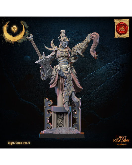 Yu Ming, Tsurugi Heroine 1 - Night Elves - TTRPG - Wargaming - Dungeons and Dragons