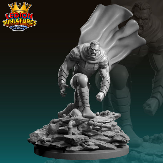 Zod Miniature(40mm - 75mm) Unassembled/Unpainted/3D Print